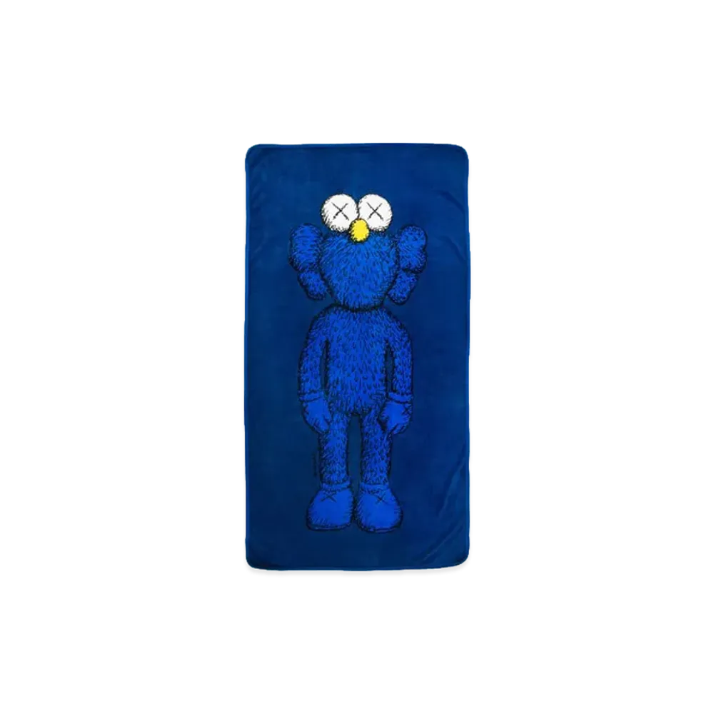 KAWS BFF Beach Towel "Navy"
