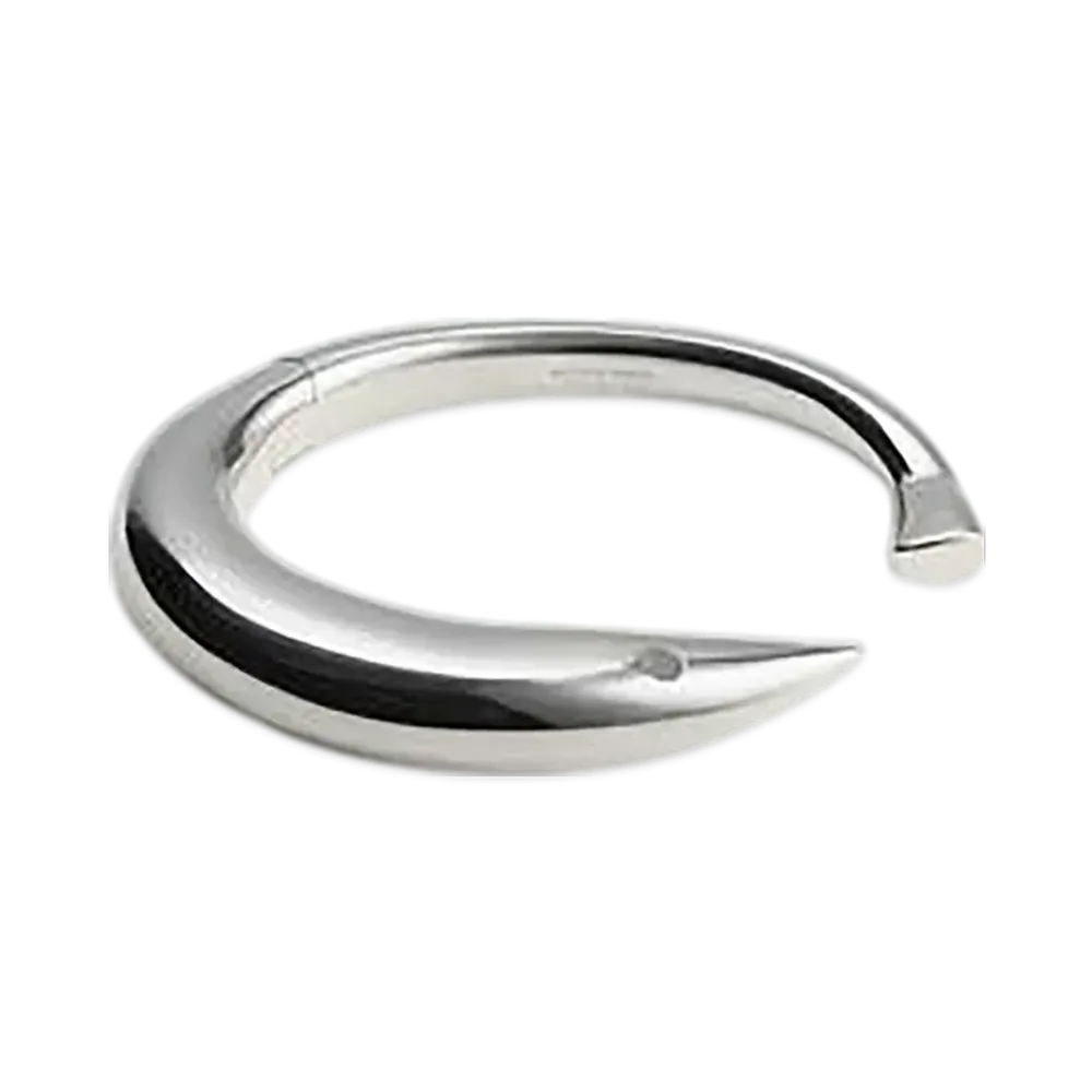 Bottega Veneta Sardine Cuff Bracelet "Silver"