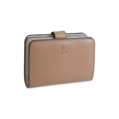 FURLA Camelia M Compact Wallet "Beige"