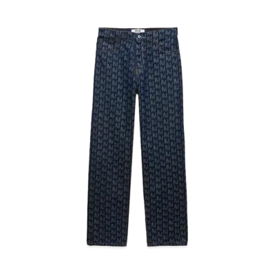 MSGM Themwave Denim Pants "Indigo"