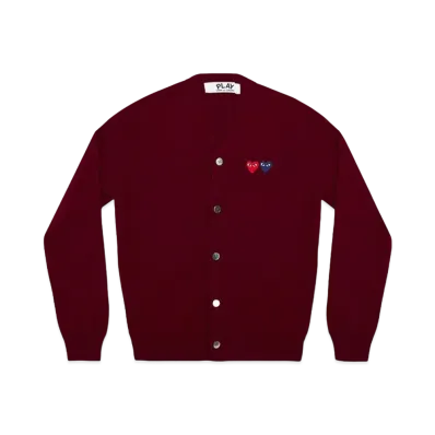 PLAY COMME des GARCONS AX-N058-051 "Burgundy/Blue"