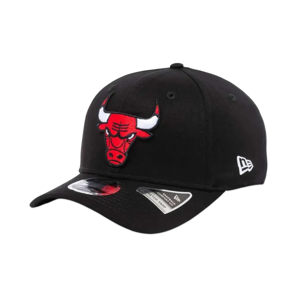 NEW ERA 9Fifty Stretch Snap Chicago Bulls "Black"