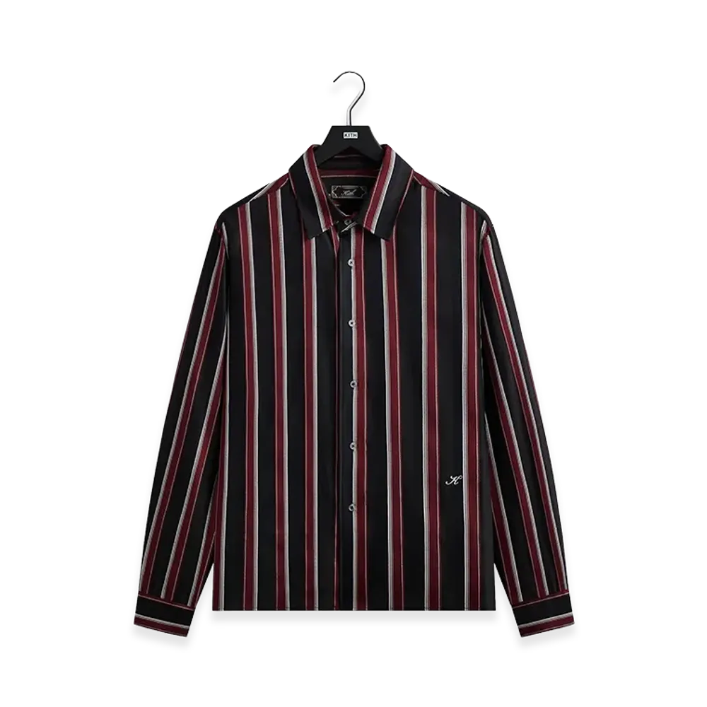 Kith Striped Jacquard Thompson Shirt "Nocturnal"