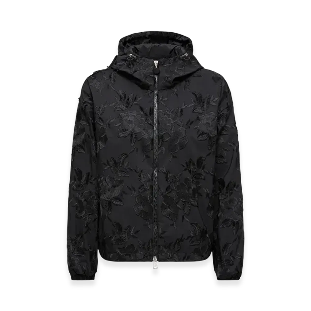MONCLER Charmeil Textured Hooded Jacket "Black"