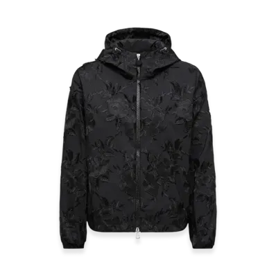 MONCLER Charmeil Textured Hooded Jacket "Black"
