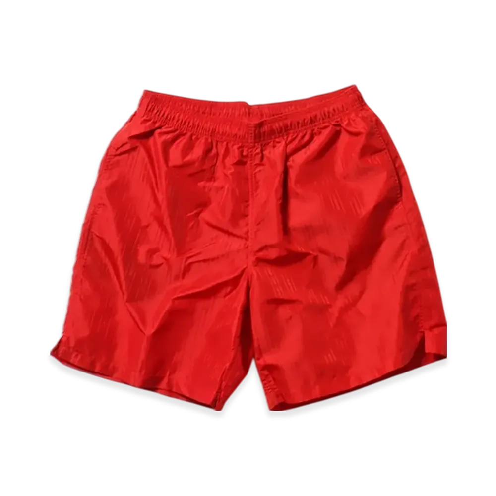 Stussy Jacquard Nylon Short "Red"