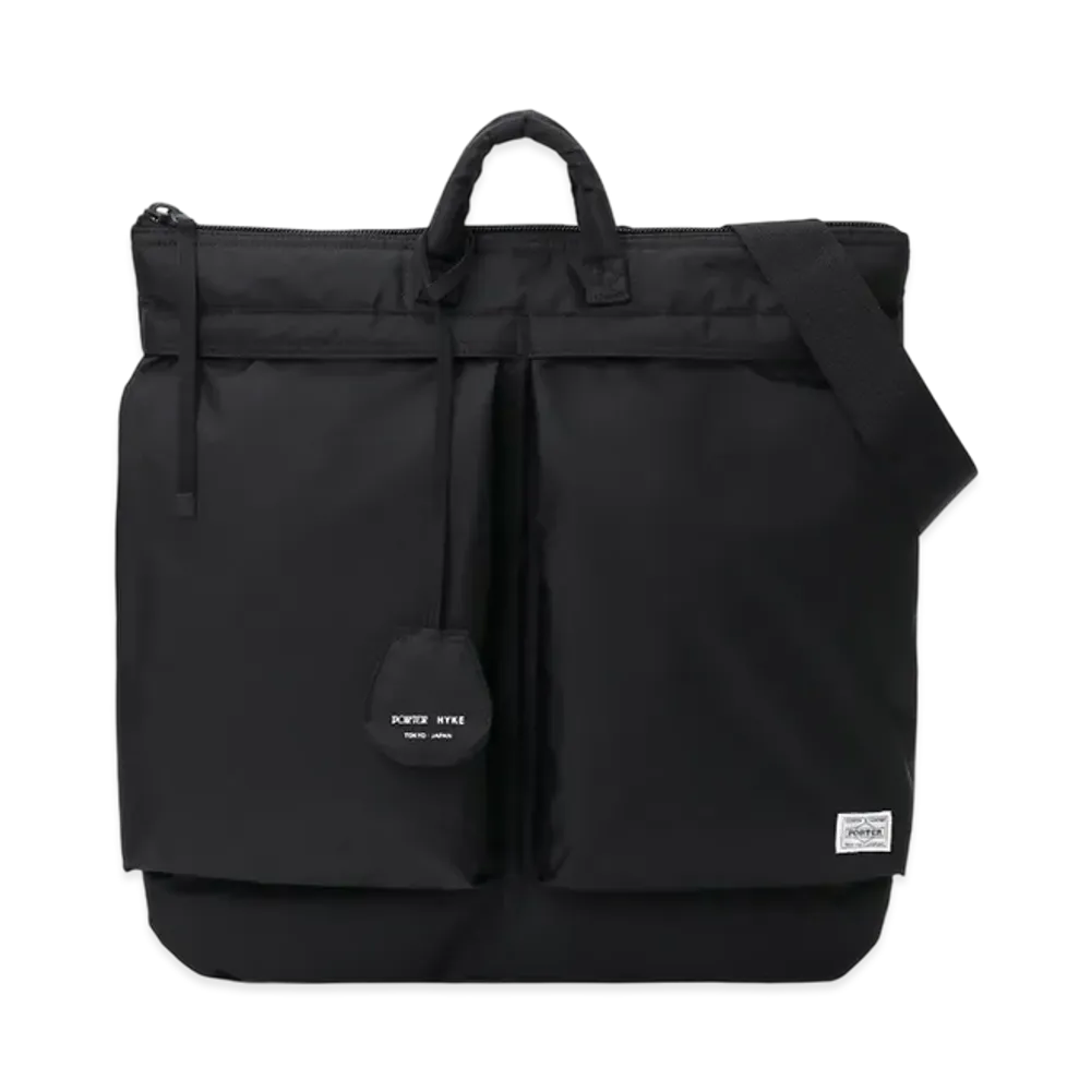 PORTER x HYKE Helmet Bag "Black"