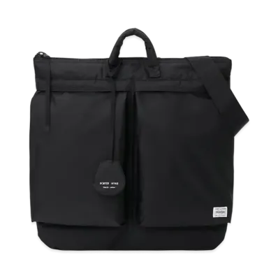 PORTER x HYKE Helmet Bag "Black"