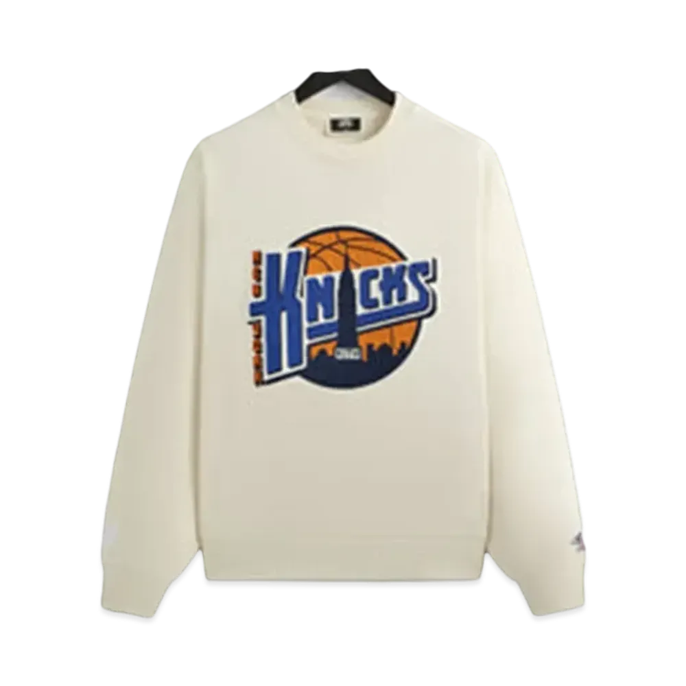 Kith x New York Knicks City Vintage Nelson Crewneck "Sandrift"