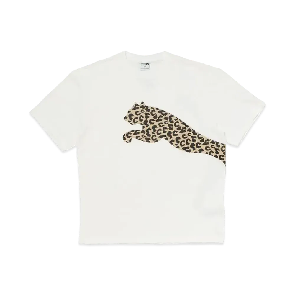 PUMA Cl Big Cat SS Tee "White"