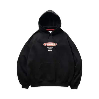 BlackEyePatch TBEP "DANGER LABEL" HOODIE "Black"