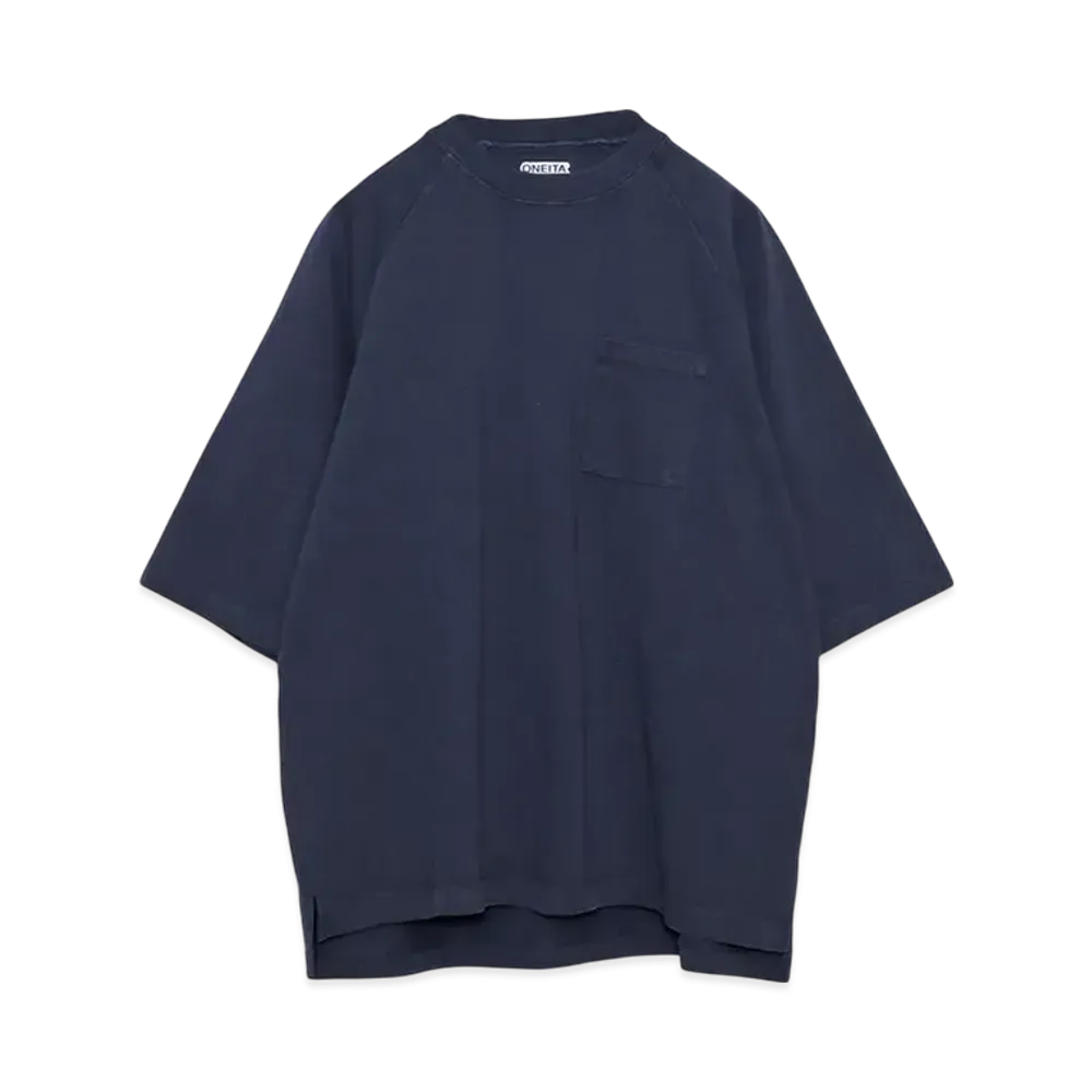 ONEITA Power Tee Super Heavyweight 13oz T-Shirt "Navy"