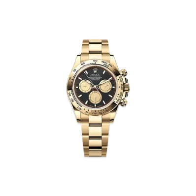 ROLEX Cosmograph Daytona 40mm Yellow Gold 126508 "Intense Black"