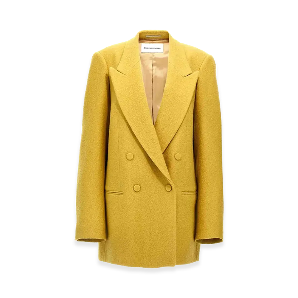 DRIES VAN NOTEN Women's Blink Blazer "Yellow"