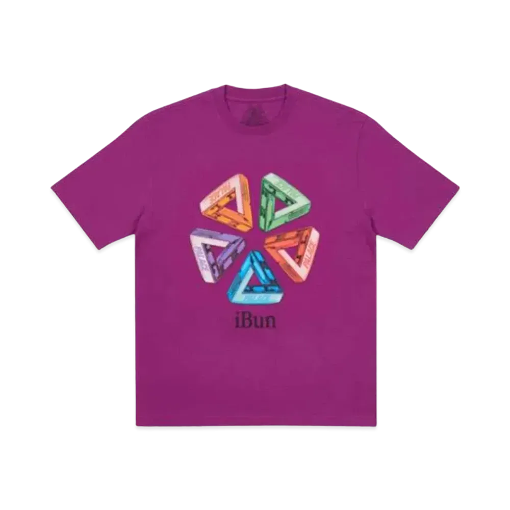 PALACE ICH BUN T-SHIRT  "Plum"
