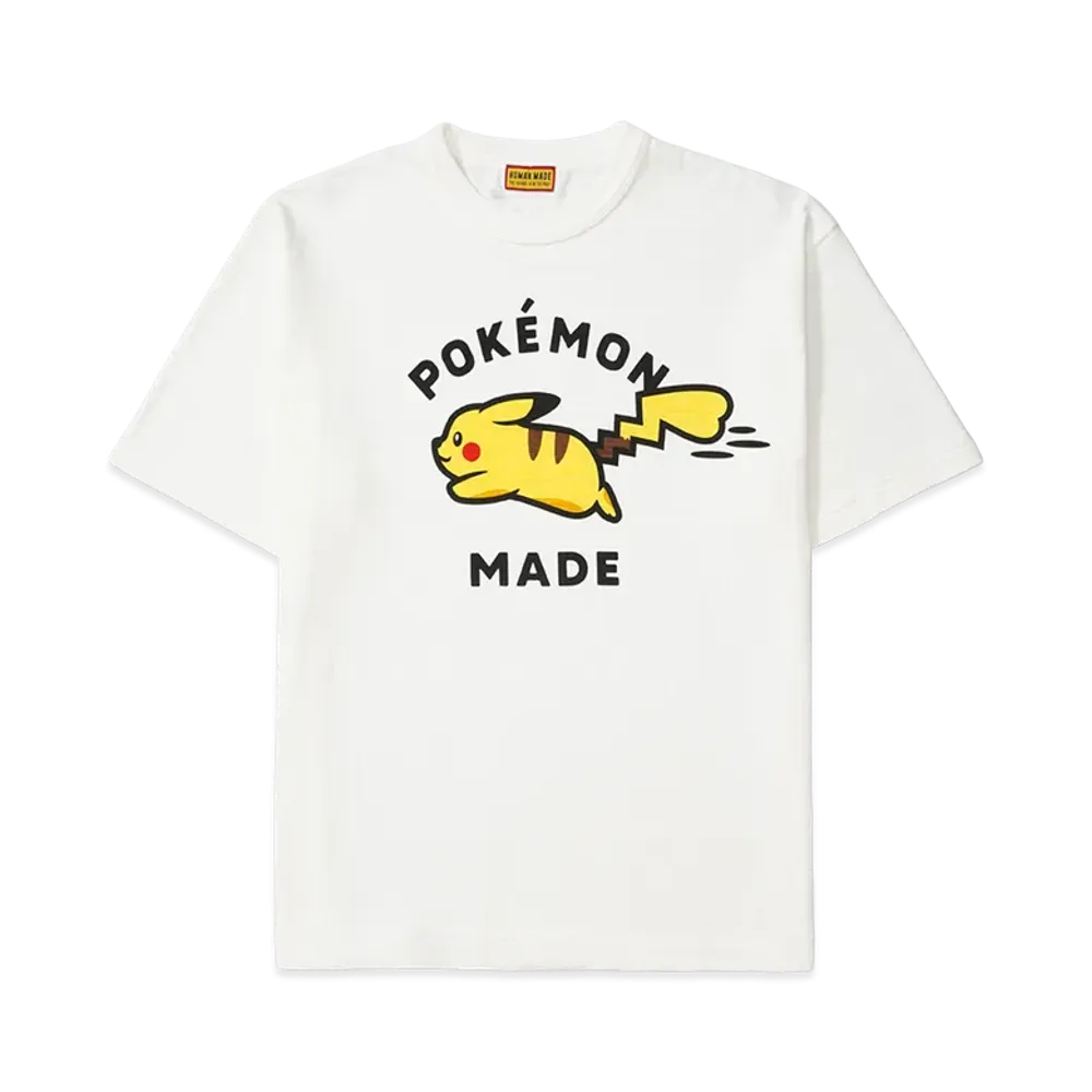 HUMAN MADE x Pokemon Made Graphic T-Shirt #1 (Pikachu) "White"