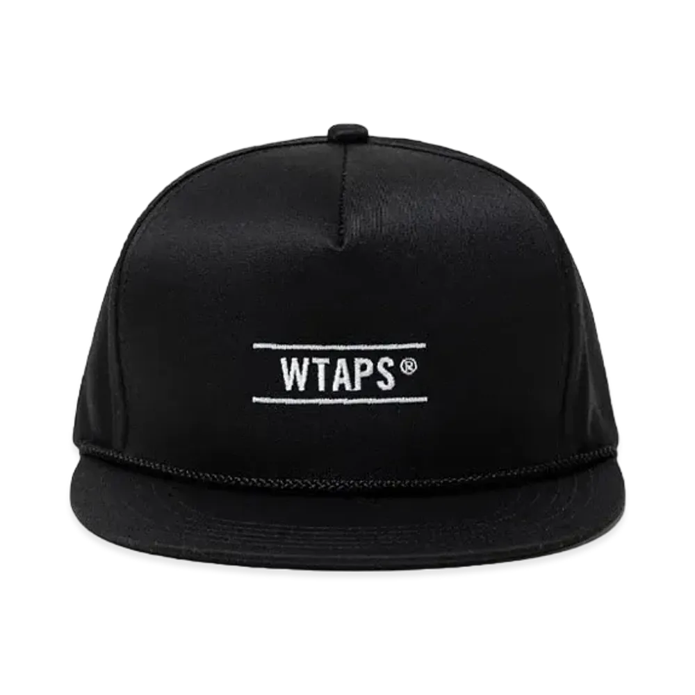 WTAPS Militia / Cap / Ctpl. Twill. Crevasse "Black"