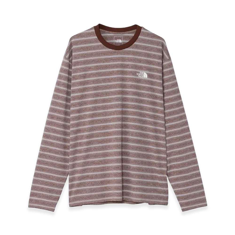 The North Face Long Sleeve Free Run Border Crew Mens "Ember Soil"