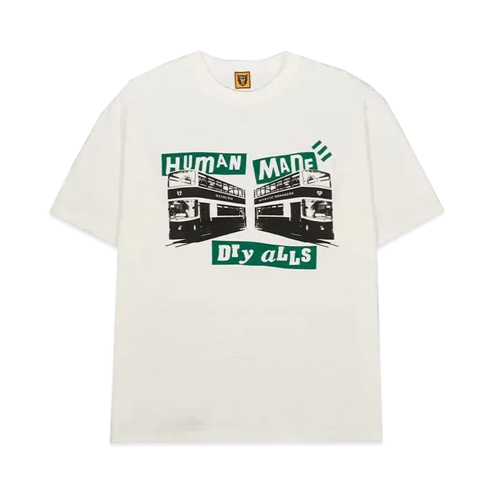 HUMAN MADE HBX EXCLUSIVE HONG KONG TRAM T-SHIRT "White"