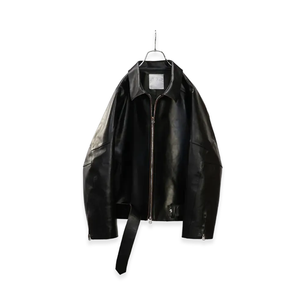 ANCELLM H.L Zip Up Jacket "Black"