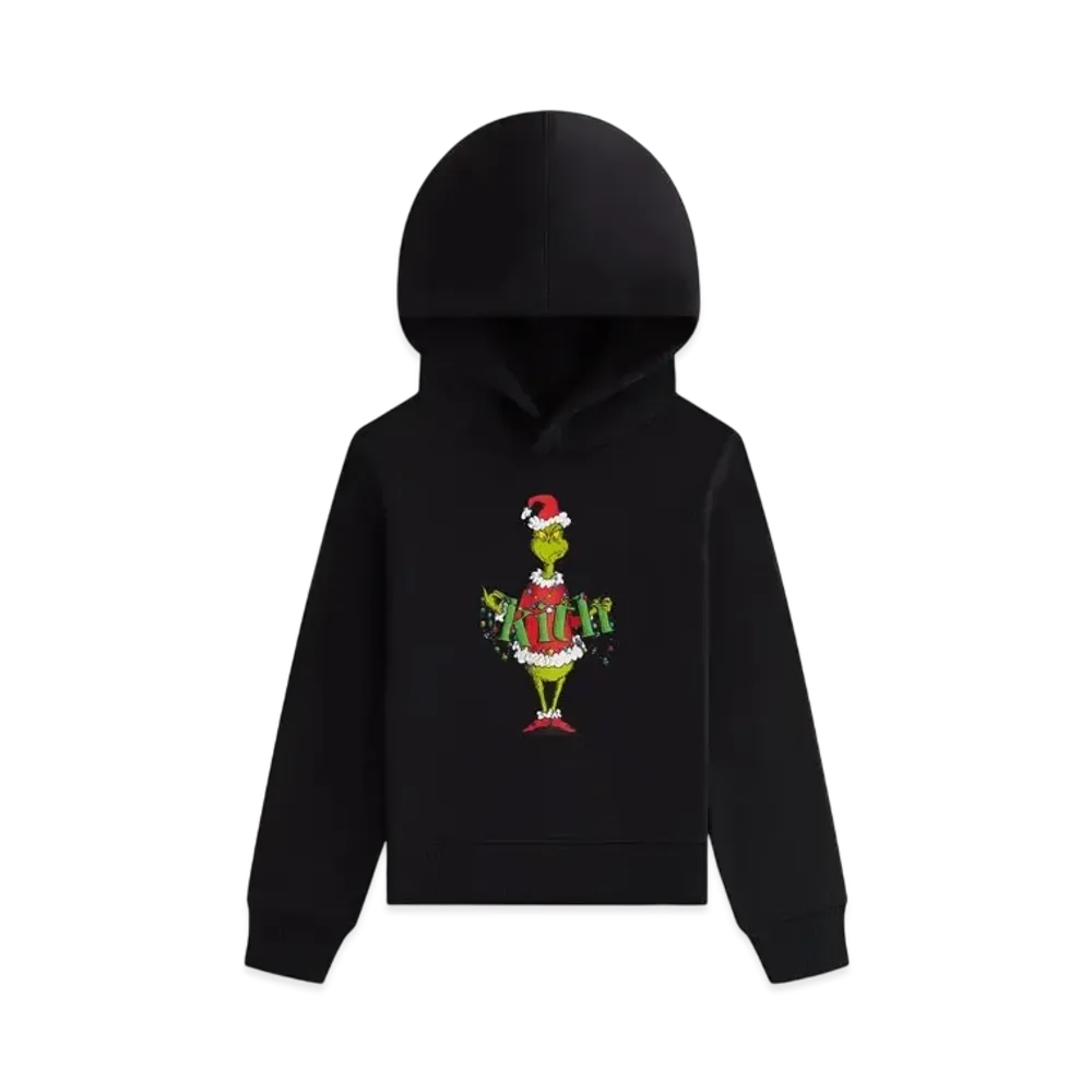 Kith x The Grinch Kids Ornament Williams Hoodie "Black"