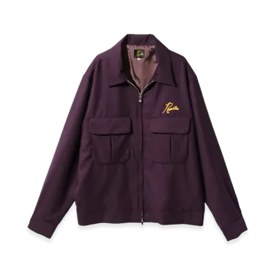 NEEDLES PE/W Gabardine Sport Jacket "Purple"