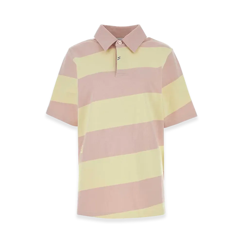 Burberry Women's Embroidered Cotton Polo Shirt "Multicolor"