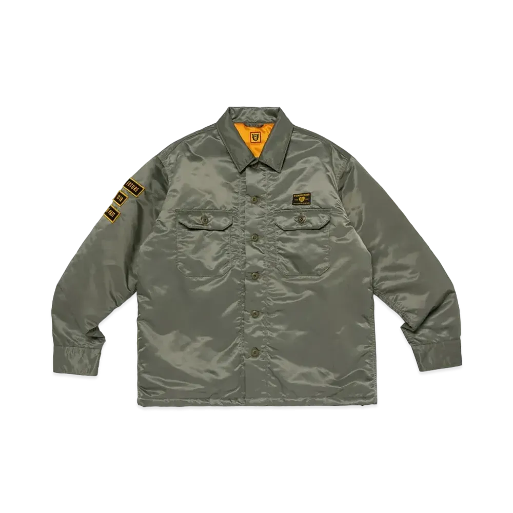 HUMAN MADE Padded Cpo Shirt "Olive Drab"