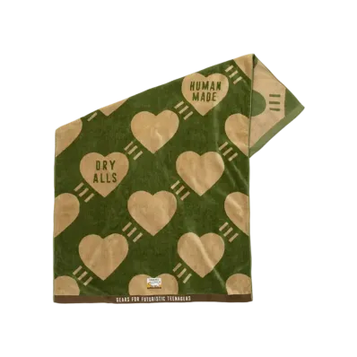 HUMAN MADE TOWEL BLANKET "Olive"