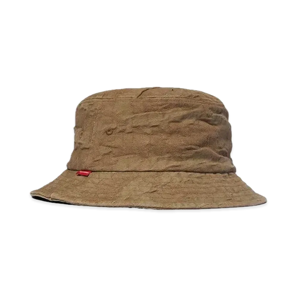 Supreme Fat Tip Jacquard Denim Crusher "Olive"