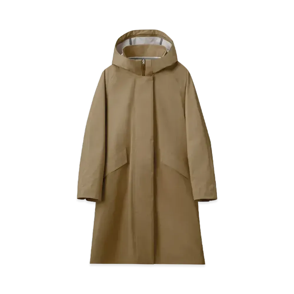 DESCENTE Allterrain Hard Shell Coat "Fawn Beige"