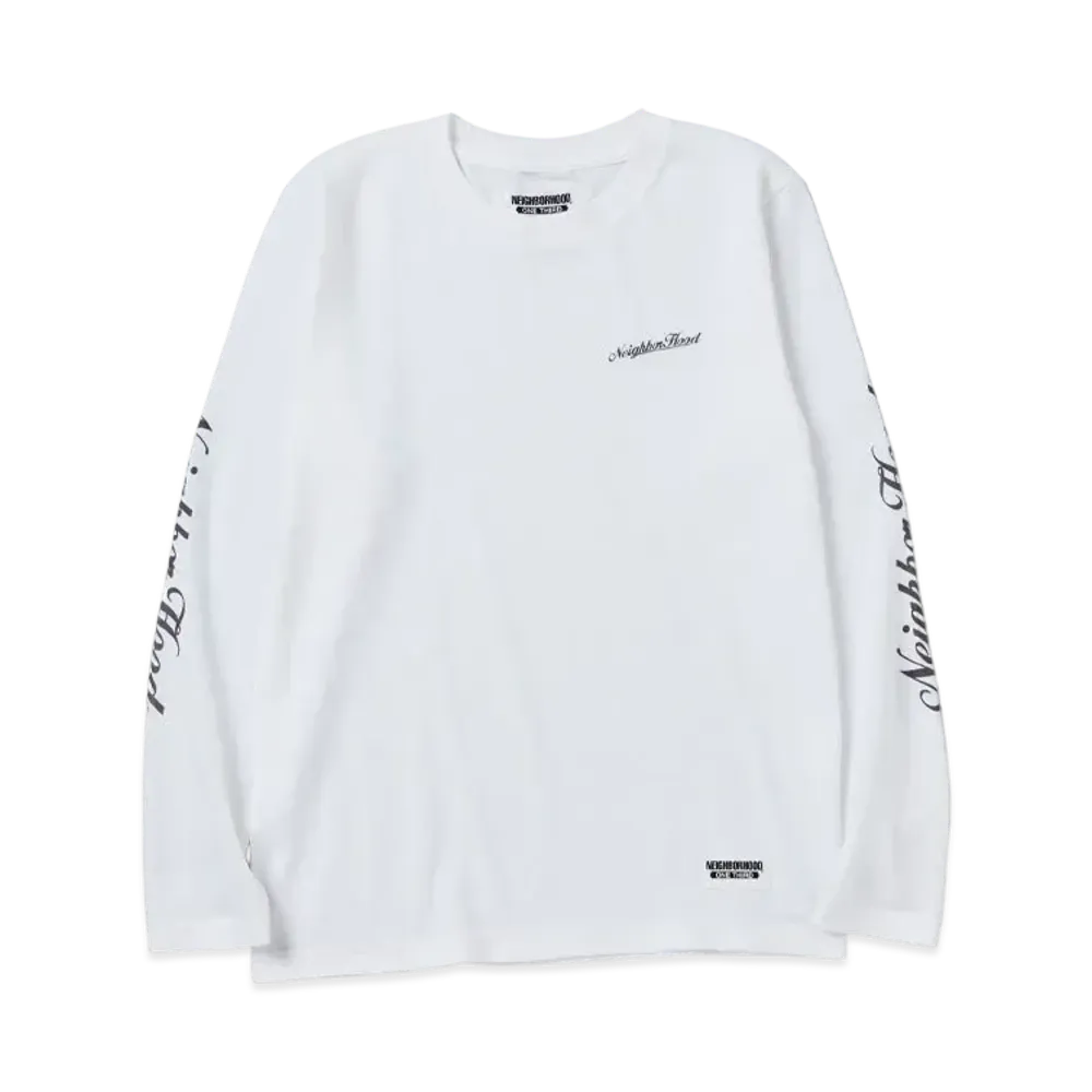 NEIGHBORHOOD OT . Tee LS-8 "White"