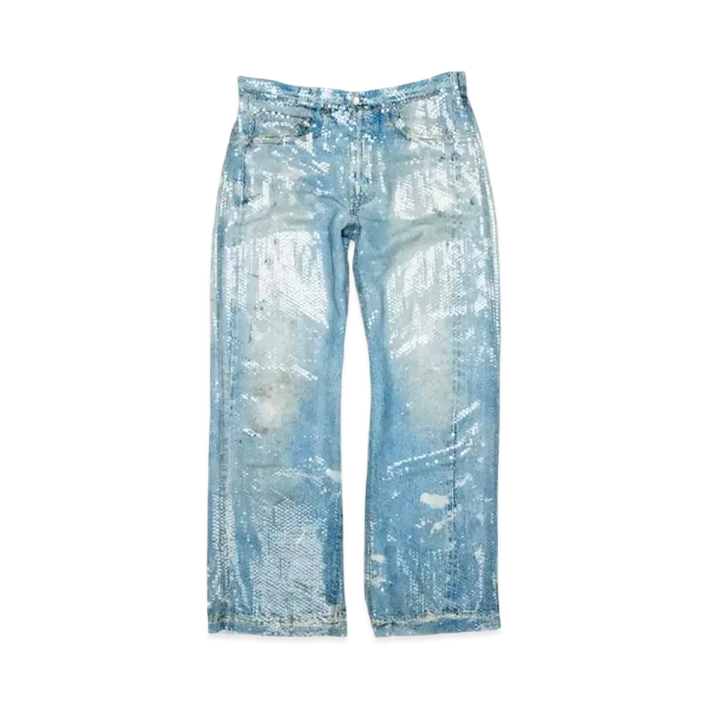Acne Studios Super Baggy Fit Jeans - 2023F "Light Blue"