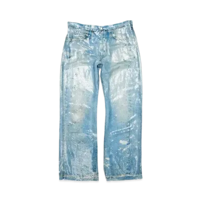 Acne Studios Super Baggy Fit Jeans - 2023F "Light Blue"