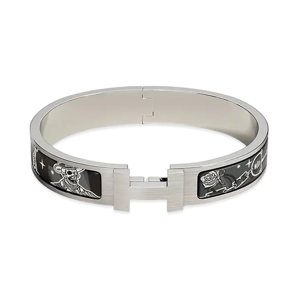 Hermes Clic HH C'est la Fete Bracelet "Grand Classique/Palladium"