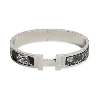 Hermes Clic HH C'est la Fete Bracelet "Grand Classique/Palladium"