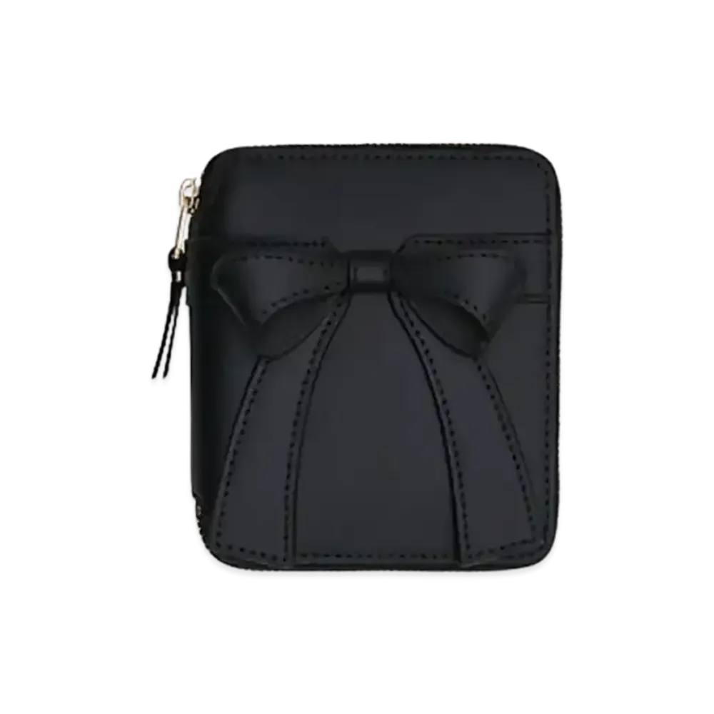 COMME des GARCONS Big Bow Bifold Wallet "Black"