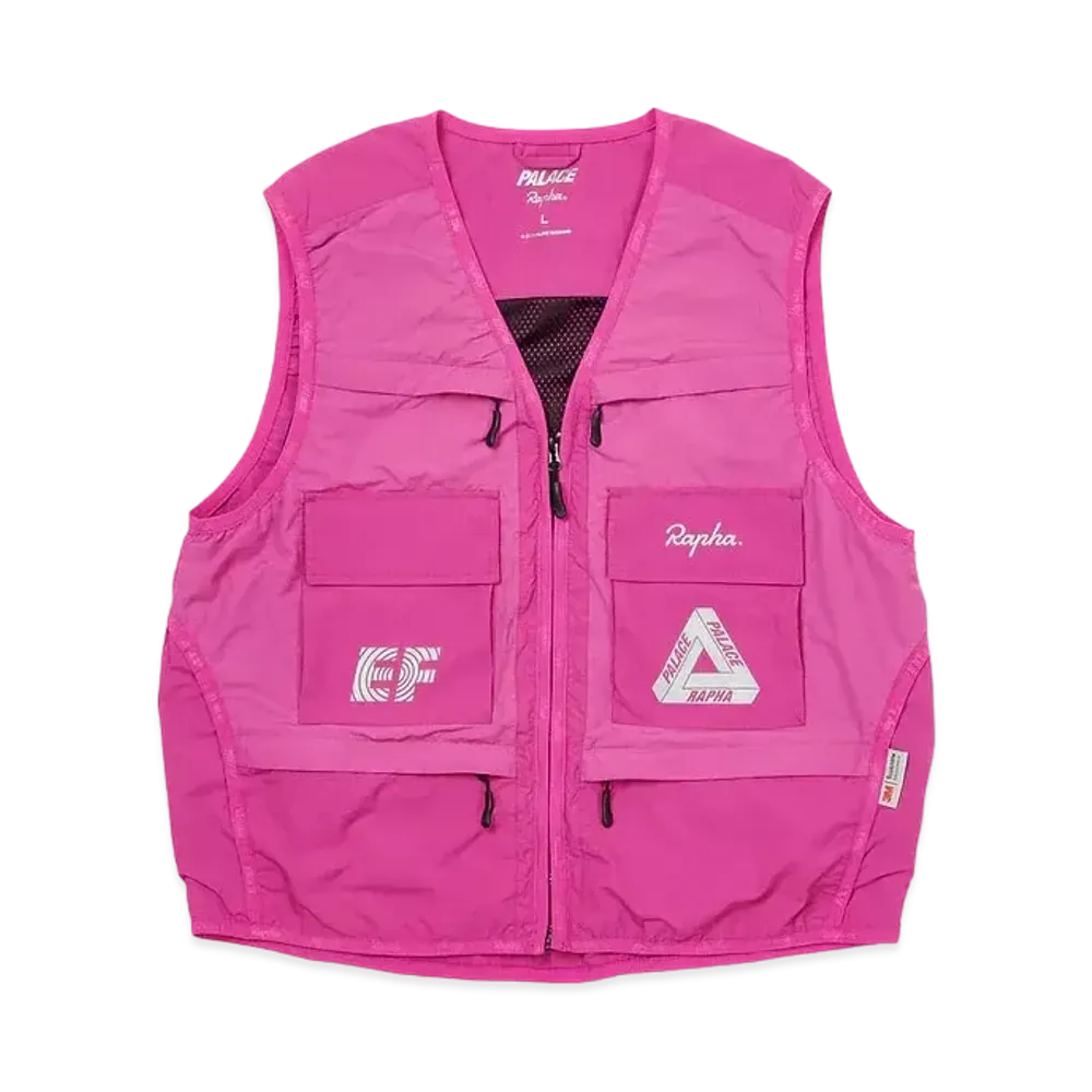 PALACE RAPHA EF EDUCATION FIRST UTILITY VEST "Pink"