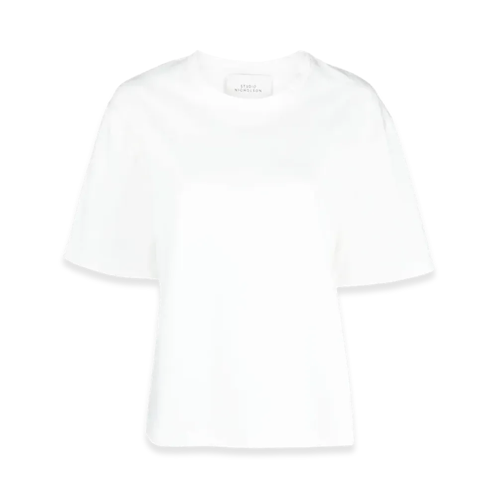 STUDIO NICHOLSON Women's T-Shirts "White"