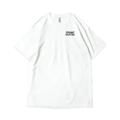 FRAGMENT x Qucon TEE "White"
