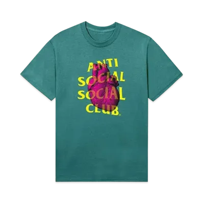 ANTI SOCIAL SOCIAL CLUB Big Pulse Tee "Jade Green"