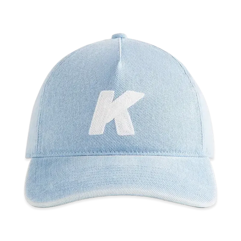 Kith Denim Bay Low Pinch Crown Snapback "Light Indigo"
