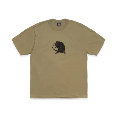 Stussy Long Range Tee "Army"
