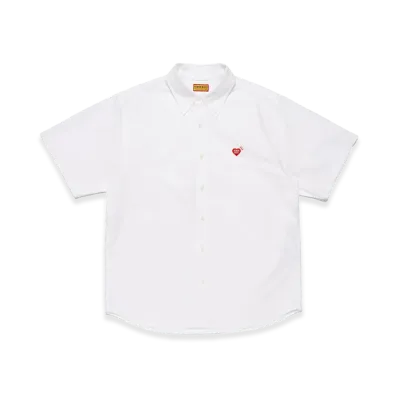 HUMAN MADE Oxford BD S/S Shirt "White"