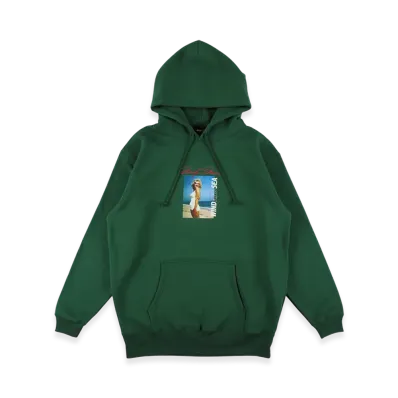 WIND AND SEA x Marilyn Monroe Beach Hooded Sweat Shirt "Green"