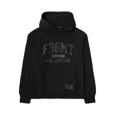 Air Jordan x Fragment Pullover Hoodie "Black"