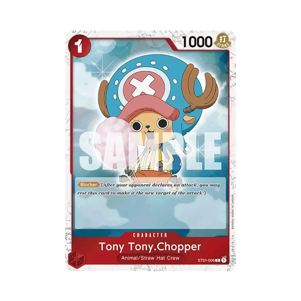 トニートニー・チョッパー C : 海賊旗フォイル [ST01-006]【英語版】(プレミアムブースター「ONE PIECE CARD THE BEST」)