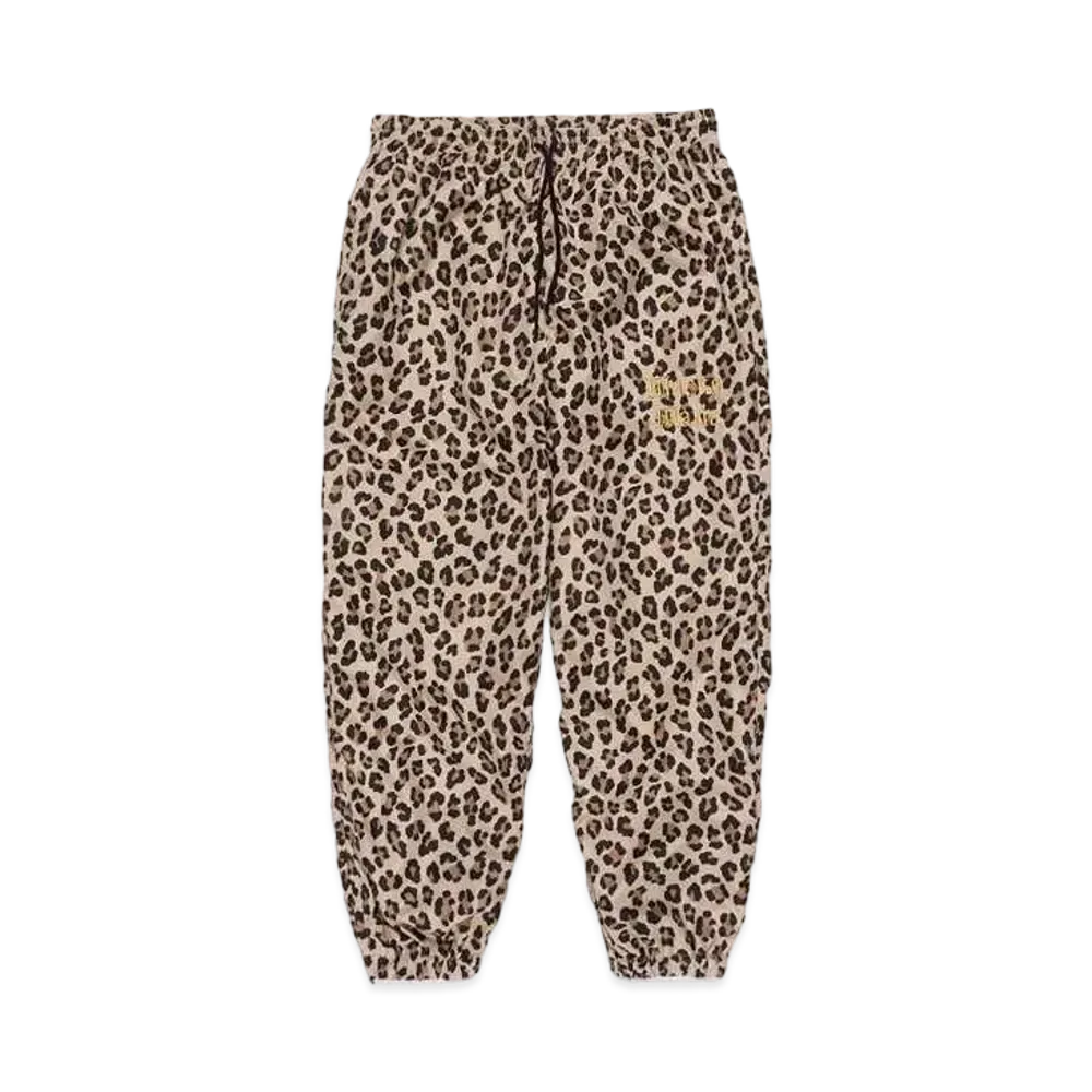 WACKO MARIA Leopard Track Pants "Beige"