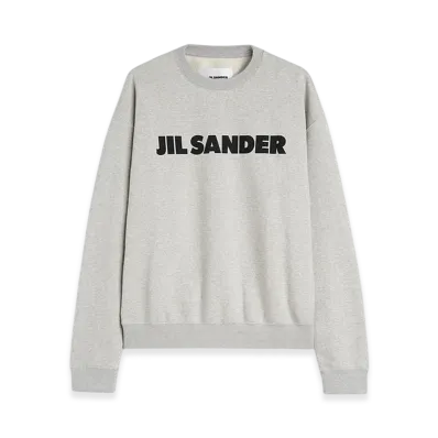 Jil Sander Logo Sweatshirt "Powder Green"