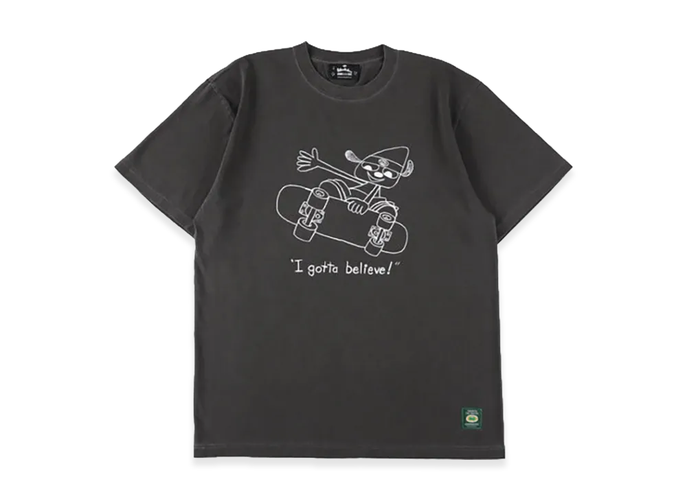 WIND AND SEA x Parappa The Rapper Parappa Pensil Art Tee "Black"